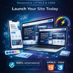 html landing page