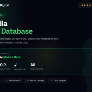 indian mobile number database