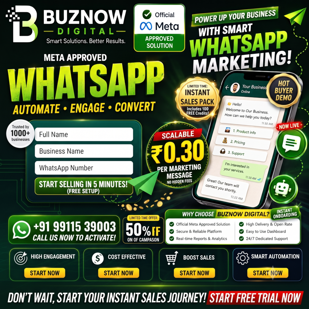 WhatsApp marketing solutions for businesses in India